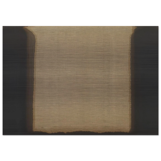 Umber Blue - 1978 - Yun Hyong-keun Brushed Aluminum Print - 70x100 cm / 28x40 inches | Yun Hyong-keun Aluminum Print | Yun Hyong-keun Prints