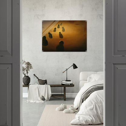 STUDY FOR DEOXYRIBONUCLEIC ACID ARABS - Salvador Dali Acrylic Print - 70x100 cm / 28x40″ inches