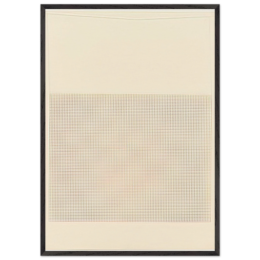 Untitled 7316 - 1973 - Gego 70x100 cm / 28x40 inches Framed Art Print – Black Wooden Frame