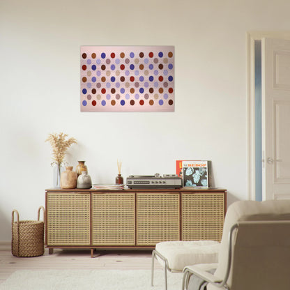 Grid #8 - 1969 - Thomas Downing Brushed Aluminum Print - 70x100 cm / 28x40 inches | Thomas Downing Aluminum Print | Thomas Downing Prints