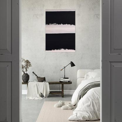 Gouache 2004 B-7 - 2004 - Pierre Soulages Brushed Aluminum Print - 70x100 cm / 28x40 inches | Pierre Soulages Aluminum Print | Pierre Soulages Prints