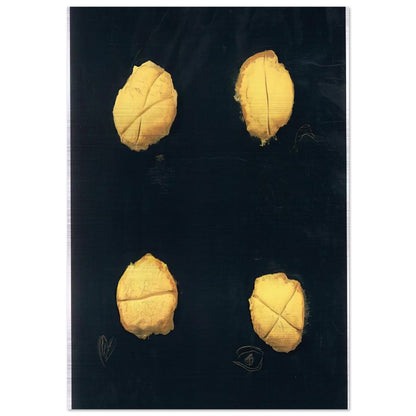 FOUR 1992 - Antoni Tapies Brushed Aluminum Print - 70x100 cm / 28x40 inches | Antoni Tapies Aluminum Print | Antoni Tapies Prints
