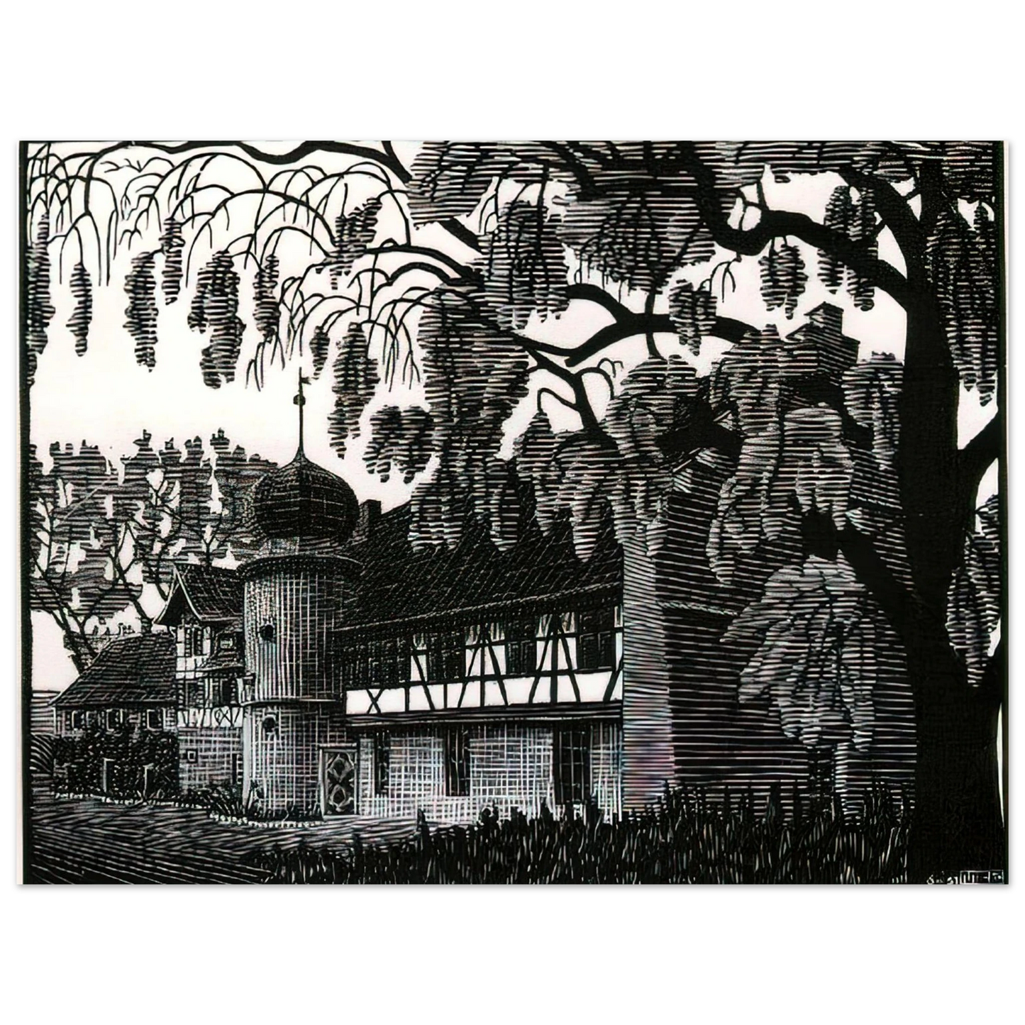 MC Escher - ESCHER (12) Wall Art - 60x80 cm / 24x32 inches - Fine Art Poster-canvas - -