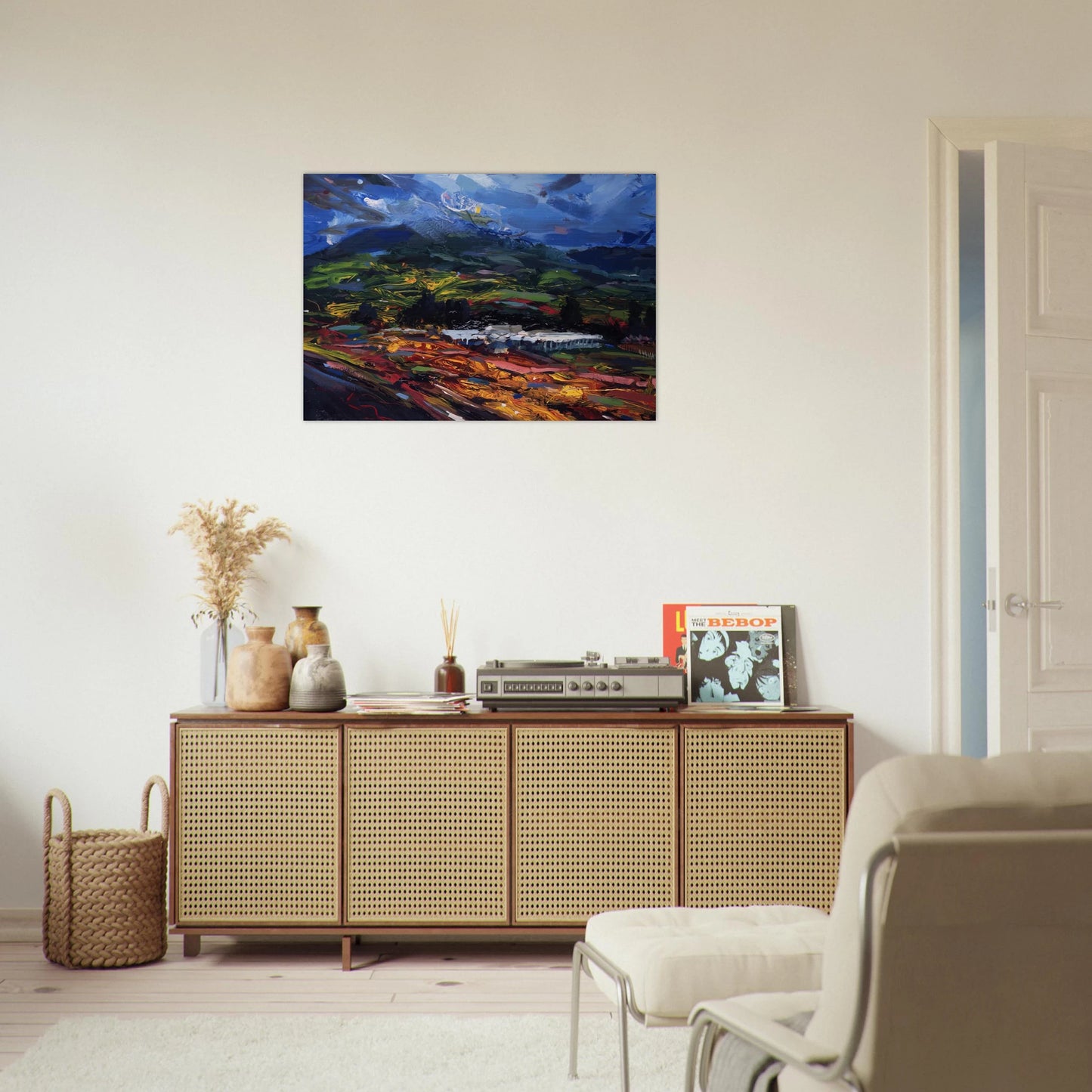Untitled - Abstract Expressionism, Neo-Expressionism - Gebre Kristos Desta Brushed Aluminum Print - 70x100 cm / 28x40 inches | Gebre Kristos Desta Aluminum Print | Gebre Kristos Desta Prints