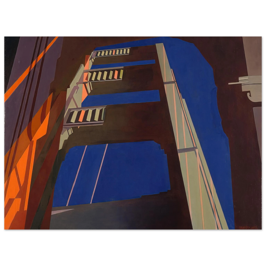 Charles Sheeler - Golden Gate - 1955  75x100 cm / 30x40inches Fine Art Poster