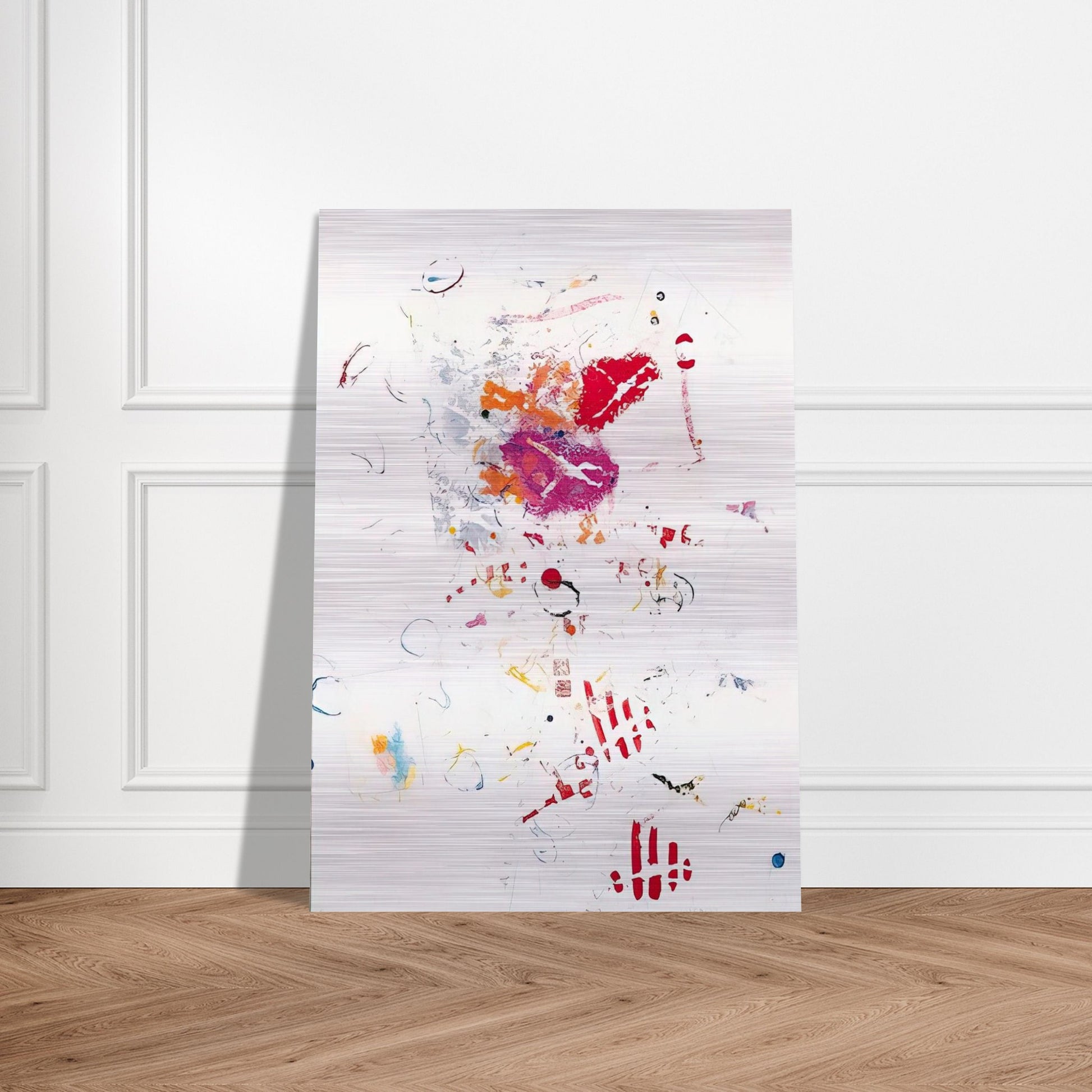 UNTITLED 1 - Alighiero Boetti Brushed Aluminum Print - 70x100 cm / 28x40 inches | Alighiero Boetti Aluminum Print | Alighiero Boetti Prints