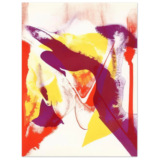 Paul Jenkins - Redfern composition - Abstract Expressionism  75x100 cm / 30x40inches Fine Art Poster