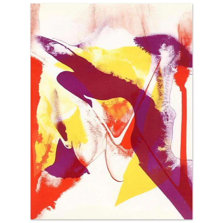Paul Jenkins - Redfern composition - Abstract Expressionism  75x100 cm / 30x40inches Fine Art Poster