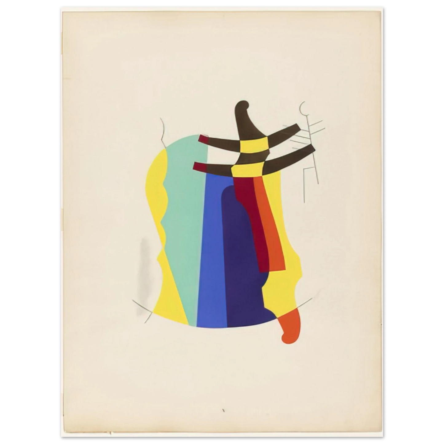 Man Ray - LEGEND FROM THE PORTFOLIO REVOLVING DOORS 1926  75x100 cm / 30x40inches Fine Art Poster