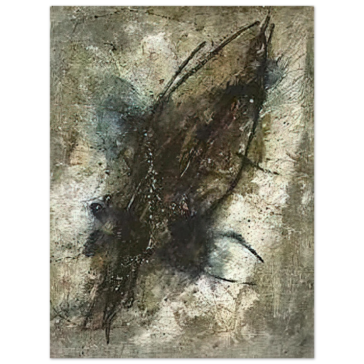 Wols - Aile de Papillon - Tachisme  75x100 cm / 30x40inches Fine Art Poster