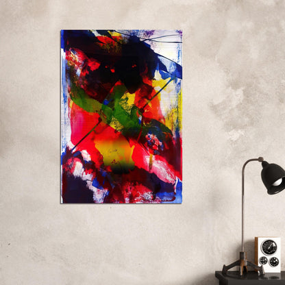 Amadeus - Abstract Expressionism, Lyrical Abstraction - Paul Jenkins Brushed Aluminum Print - 70x100 cm / 28x40 inches | Paul Jenkins Aluminum Print | Paul Jenkins Prints
