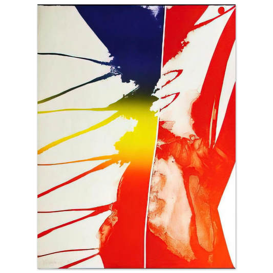 Paul Jenkins - Continental Divide  75x100 cm / 30x40inches Fine Art Poster