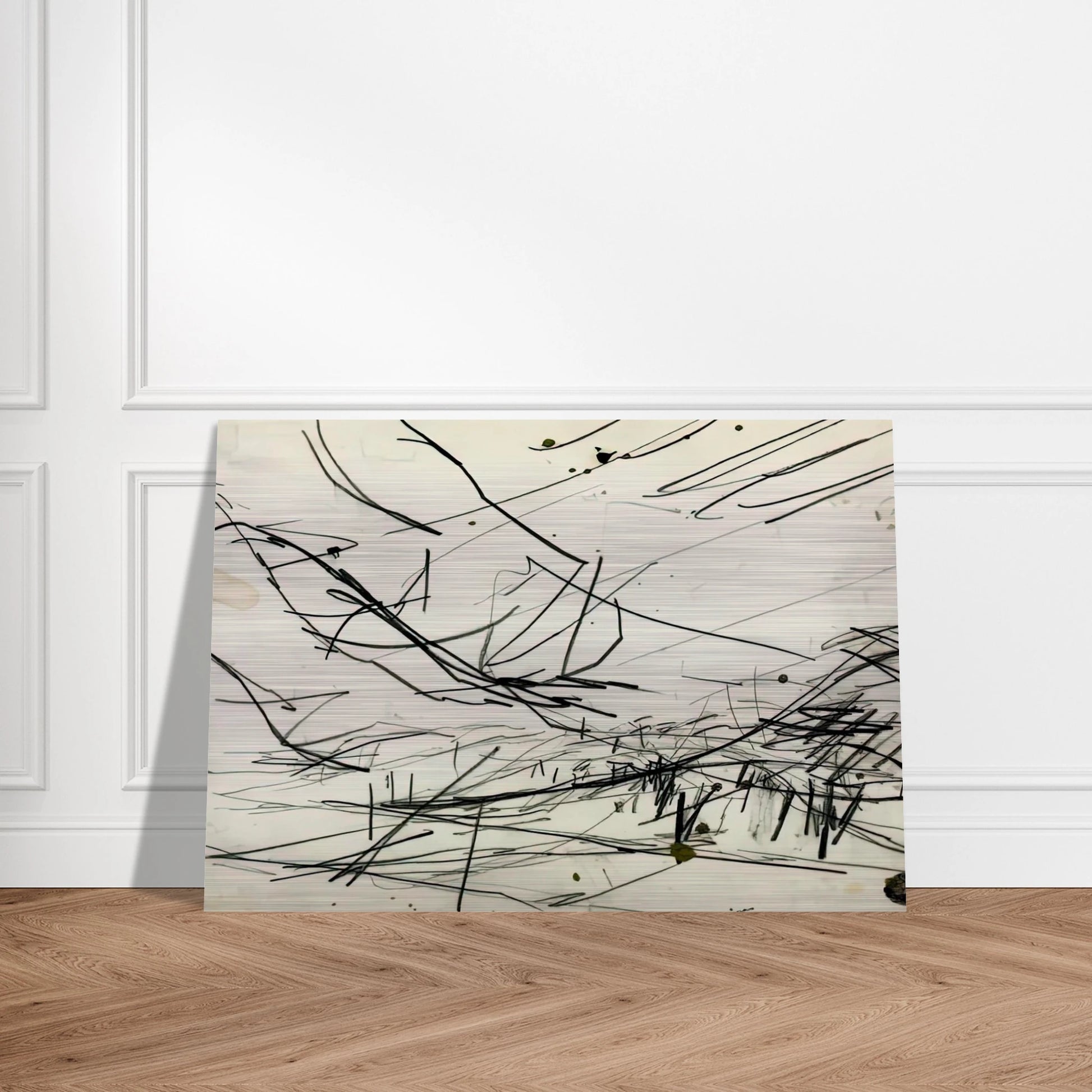 WORKING DRAWING FOR PRIMROSE HILL - Frank Auerbach Brushed Aluminum Print - 70x100 cm / 28x40 inches | Frank Auerbach Aluminum Print | Frank Auerbach Prints