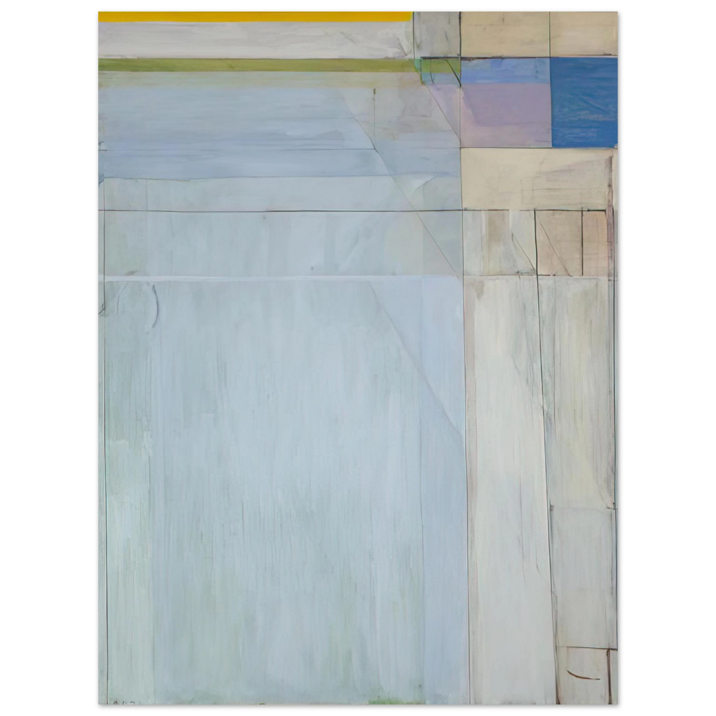 Richard Diebenkorn - Ocean Park #54  75x100 cm / 30x40inches Fine Art Poster