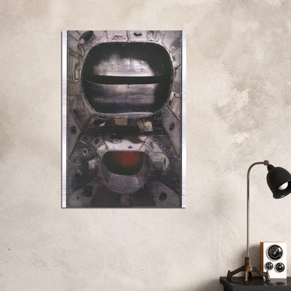 UNTITLED 1961 - Lee Bontecou Brushed Aluminum Print - 70x100 cm / 28x40 inches | Lee Bontecou Aluminum Print | Lee Bontecou Prints