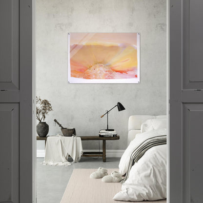 Eye Of The Pyramid Version I - 1988 - Ronnie Landfield Acrylic Print - 70x100 cm / 28x40″ inches