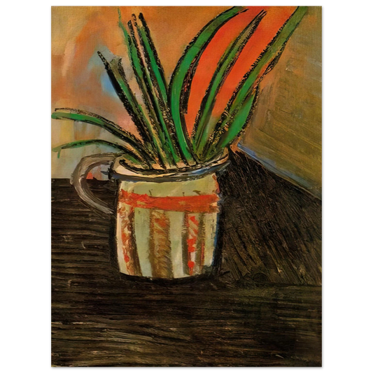Pablo Picasso - Exotic Flowers - 1907  75x100 cm / 30x40inches Fine Art Poster
