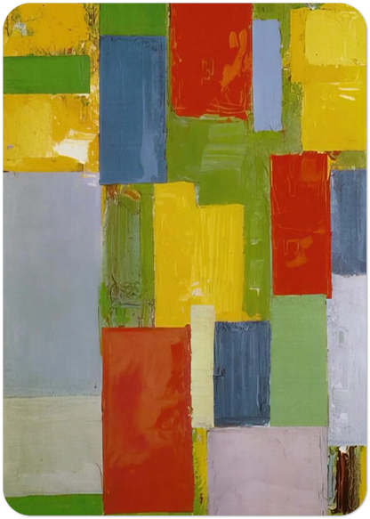 Abstract Euphony By Hans Hofmann Pack of 10 Post Cards | Hans Hofmann Post Cards | A6 (10.5 x 14.8 cm) - 4.1 x 5.8 inches