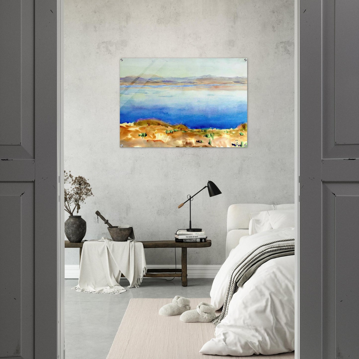 The Lake of Tiberias - John Singer Sargent Acrylic Print - 70x100 cm / 28x40″ inches