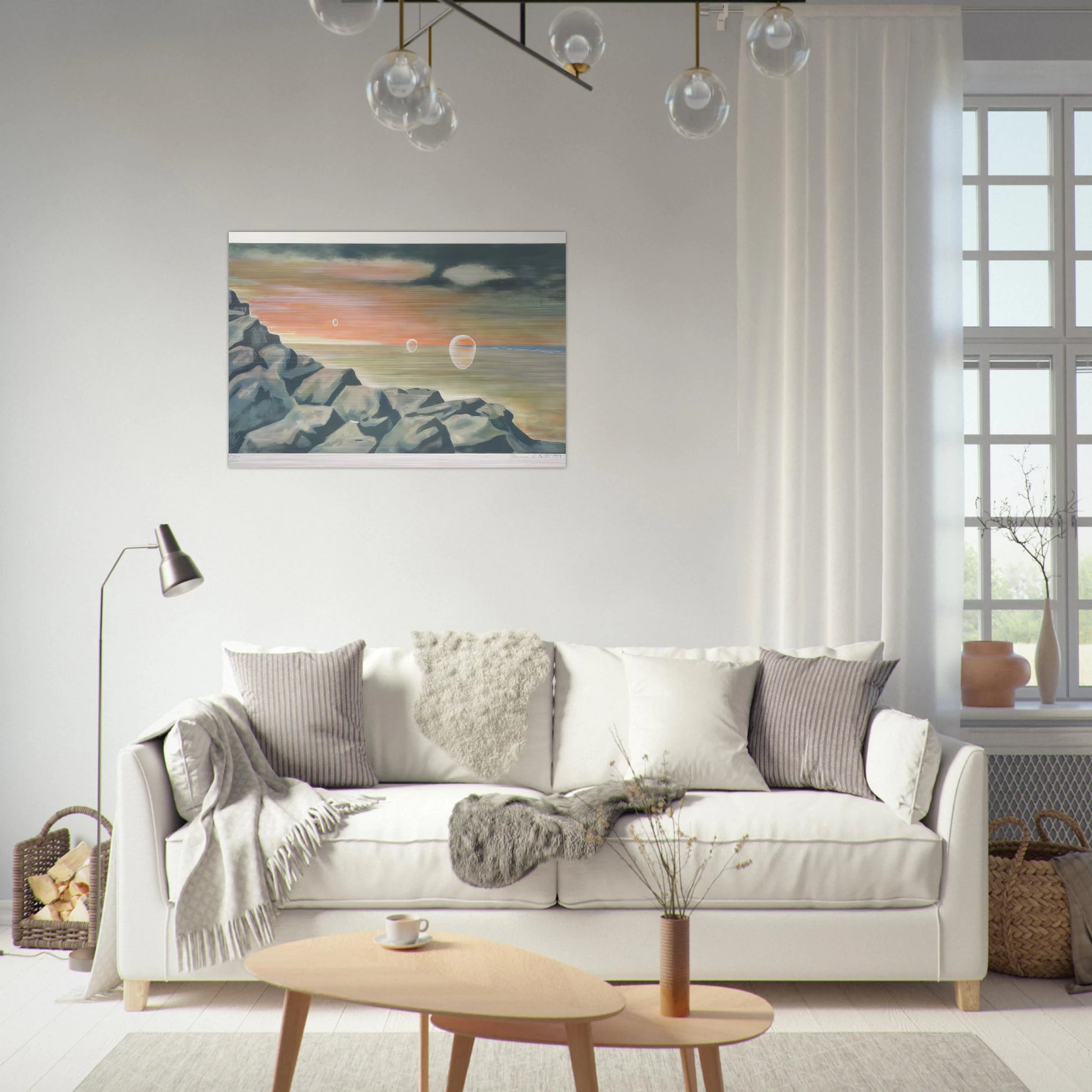 Eschantos 21 - Magic Realism - Clarence Holbrook Carter Brushed Aluminum Print - 70x100 cm / 28x40 inches | Clarence Holbrook Carter Aluminum Print | Clarence Holbrook Carter Prints