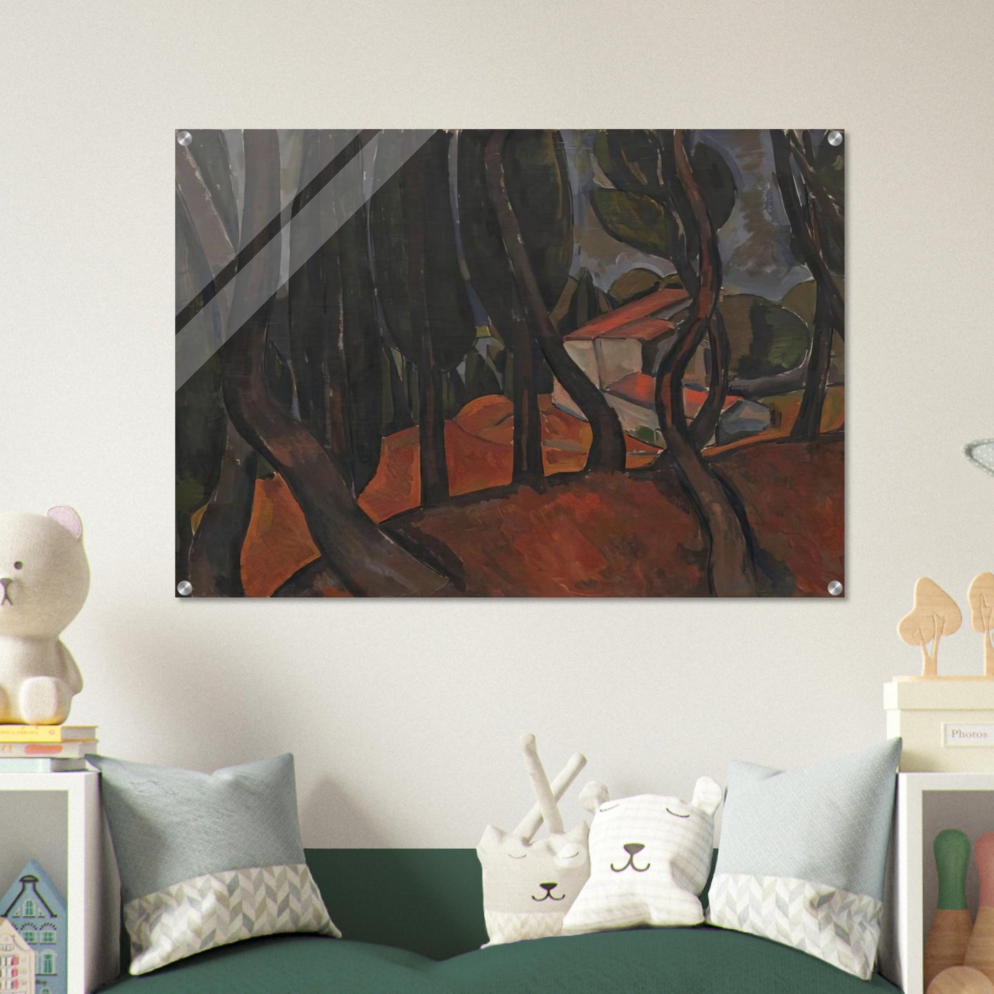 FOREST AT MARTIGUES - Andre Derain Acrylic Print - 70x100 cm / 28x40″ inches