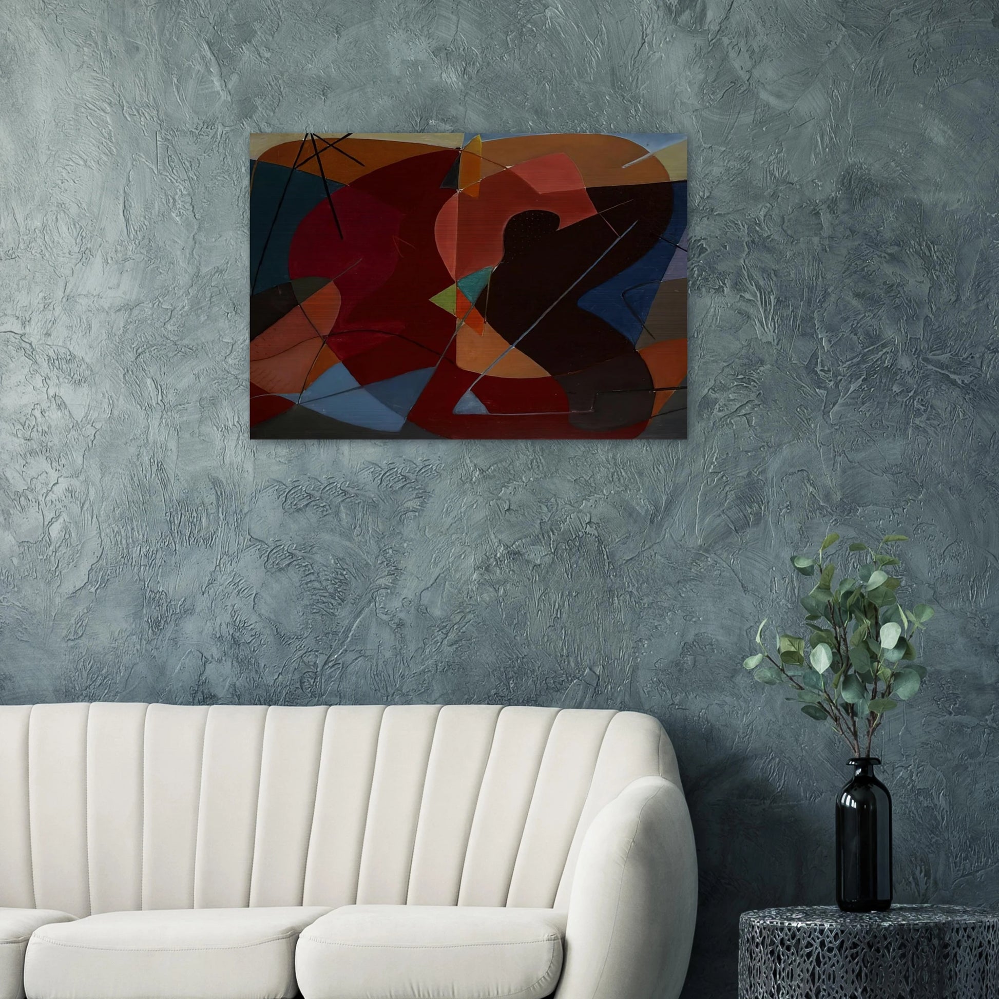 Untitled No 8 - 1932 - John Ferren Brushed Aluminum Print - 70x100 cm / 28x40 inches | John Ferren Aluminum Print | John Ferren Prints