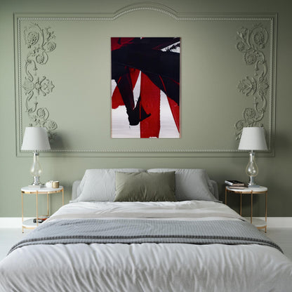 UNTITLED 2007 1 - Luis Feito Brushed Aluminum Print - 70x100 cm / 28x40 inches | Luis Feito Aluminum Print | Luis Feito Prints