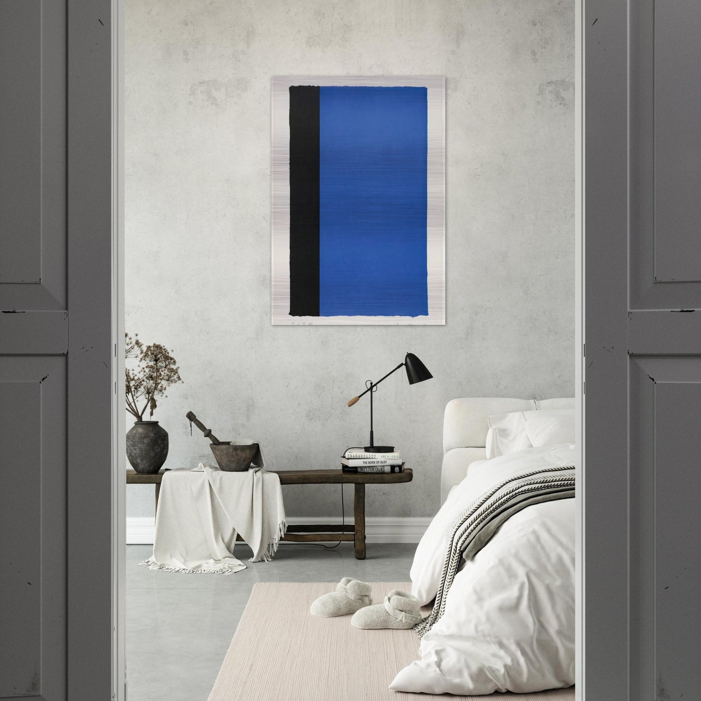 Canto IX - Barnett Newman Brushed Aluminum Print - 70x100 cm / 28x40 inches | Barnett Newman Aluminum Print | Barnett Newman Prints