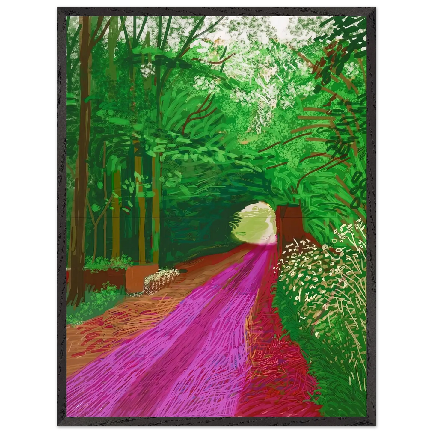 David Hockney - David Hockney Wall art - A1 (59.4 x 84.1  cm) - Fine Art Poster - -