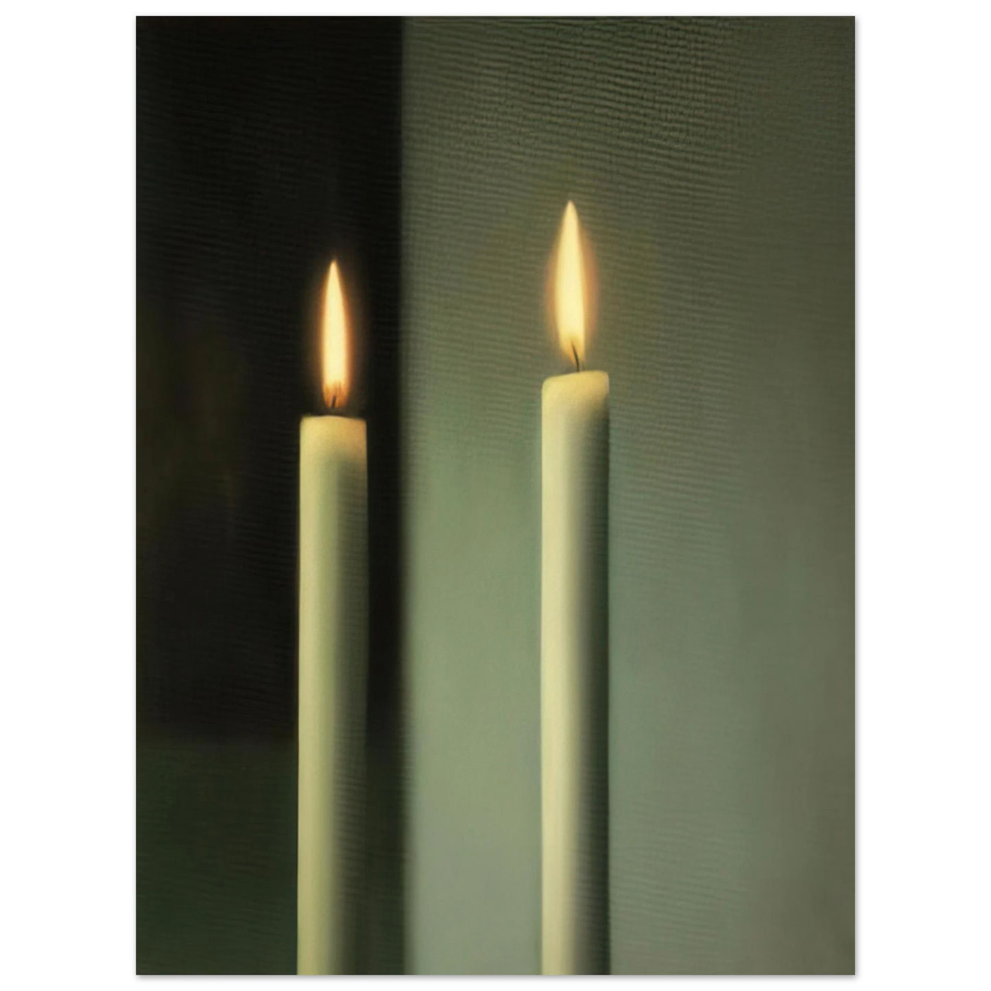 Gerhard Richter - CANDLES  75x100 cm / 30x40inches Fine Art Poster