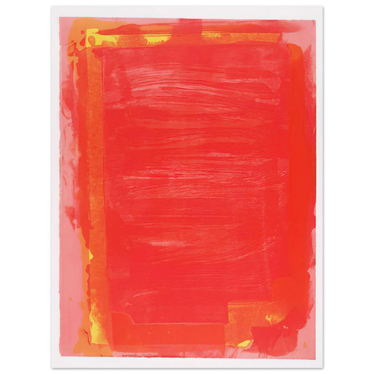John Hoyland - Untitled I - 1974  75x100 cm / 30x40inches Fine Art Poster