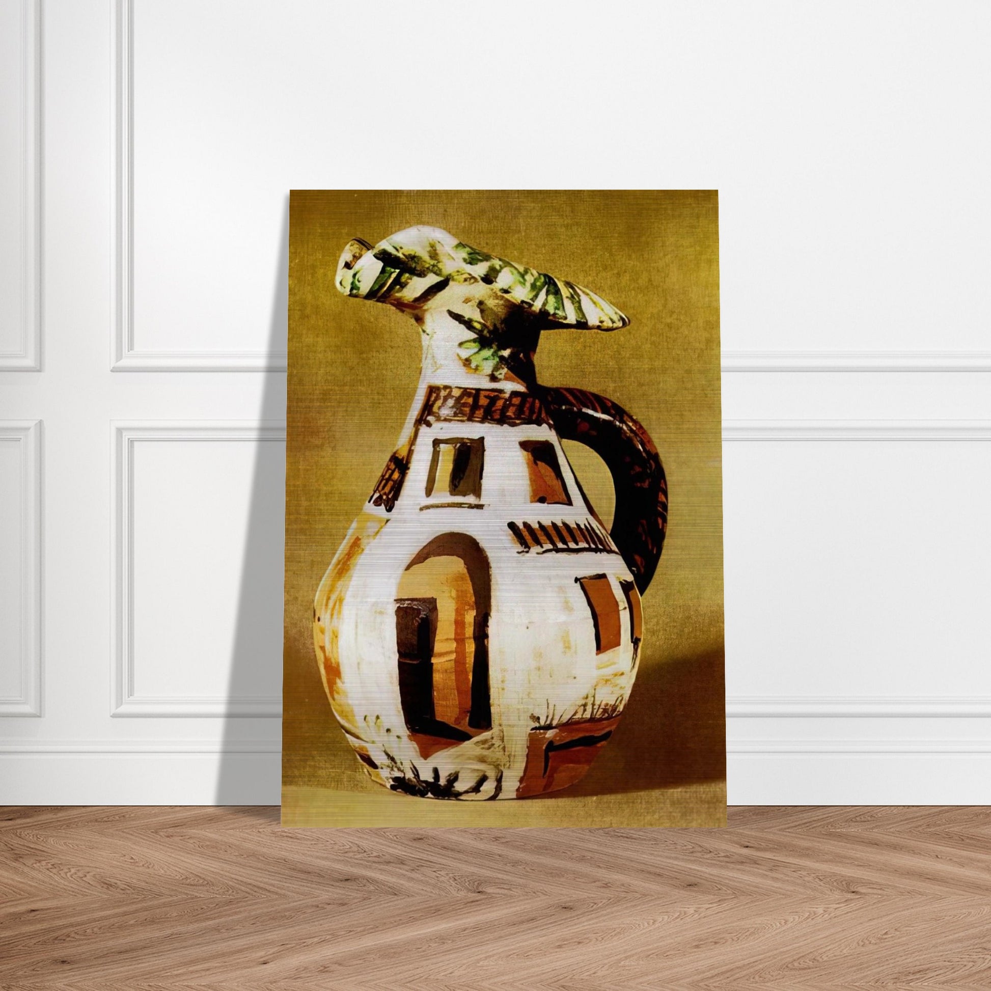 Jug with handle - Pablo Picasso Brushed Aluminum Print - 70x100 cm / 28x40 inches | Pablo Picasso Aluminum Print | Pablo Picasso Prints