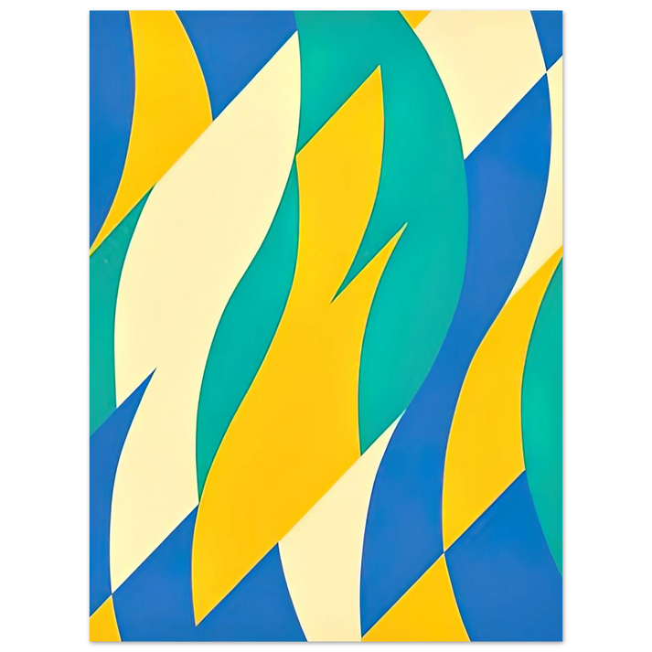 Bridget Riley - FOLD 2004  75x100 cm / 30x40inches Fine Art Poster