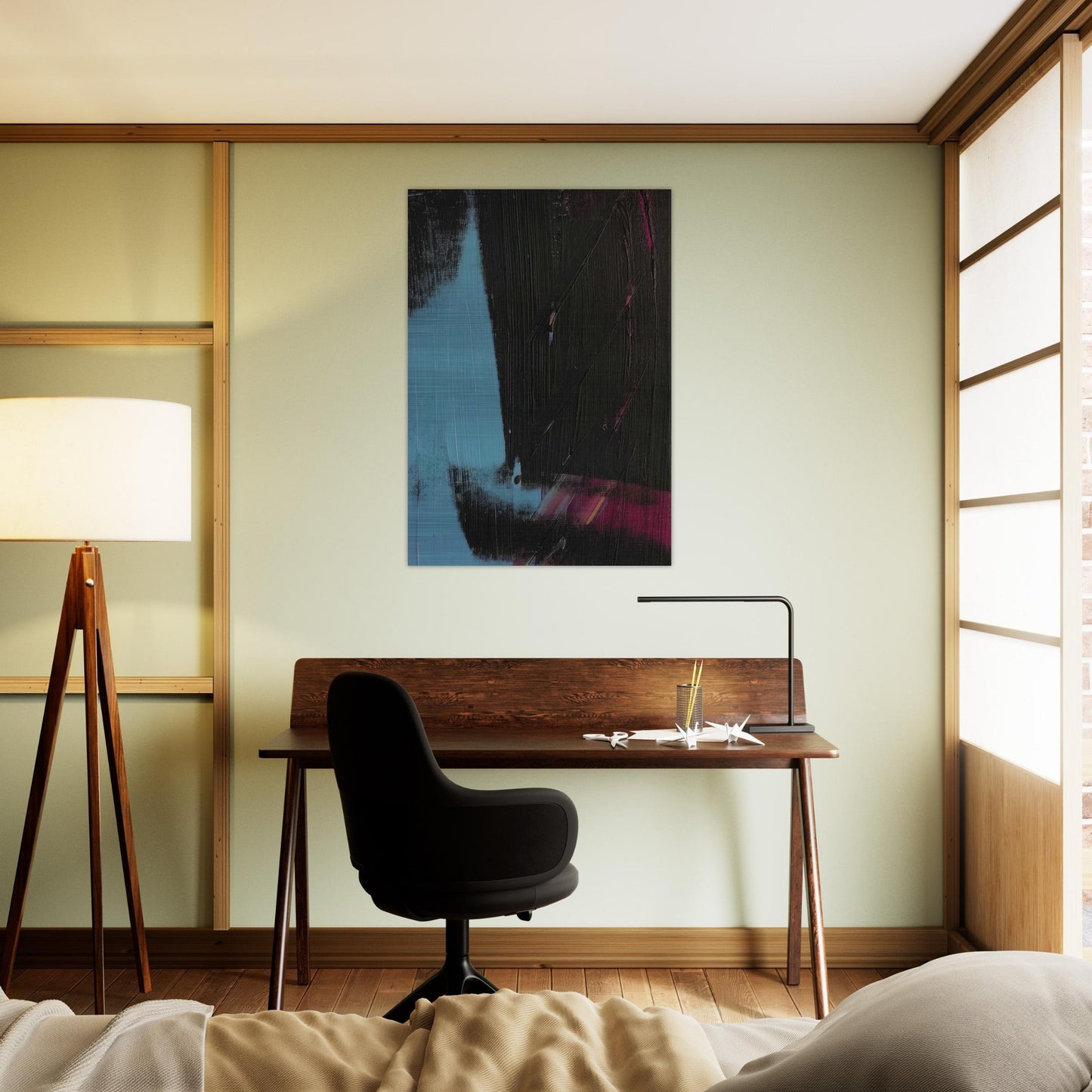Shadow - Andy Warhol Brushed Aluminum Print - 70x100 cm / 28x40 inches | Andy Warhol Aluminum Print | Andy Warhol Prints