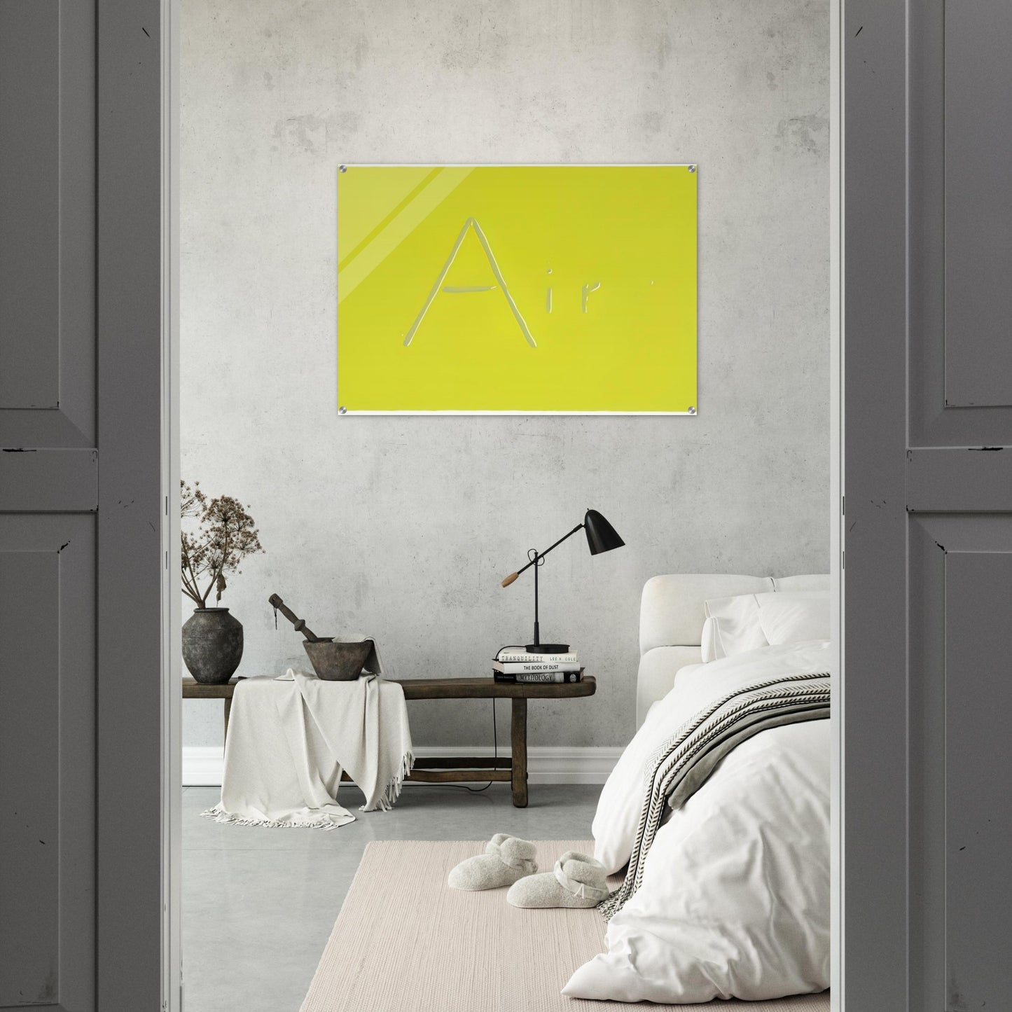 AIR 1969 - Edward Ruscha Acrylic Print - 70x100 cm / 28x40″ inches