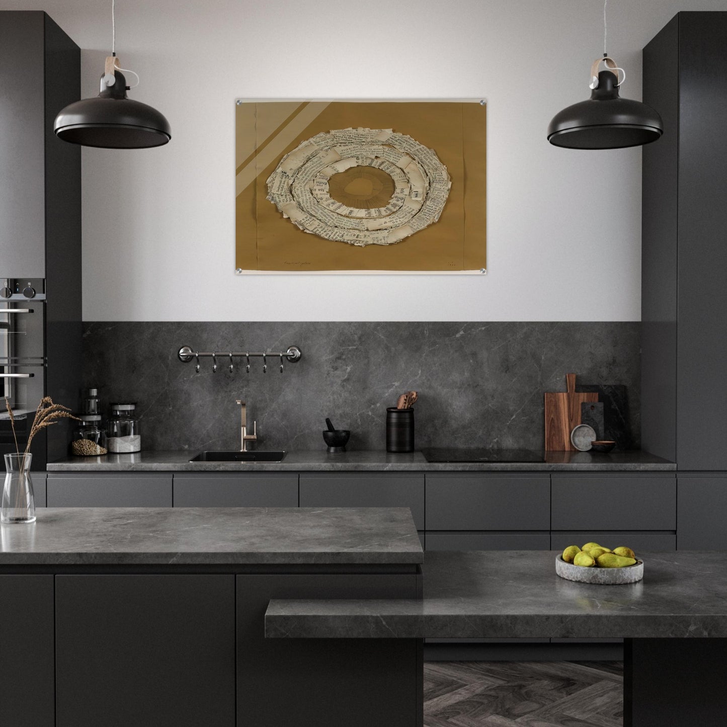 FRUITFUL PLACE 1966 - Lenore Tawney Acrylic Print - 70x100 cm / 28x40″ inches | Lenore Tawney Wall Art | Lenore Tawney Prints