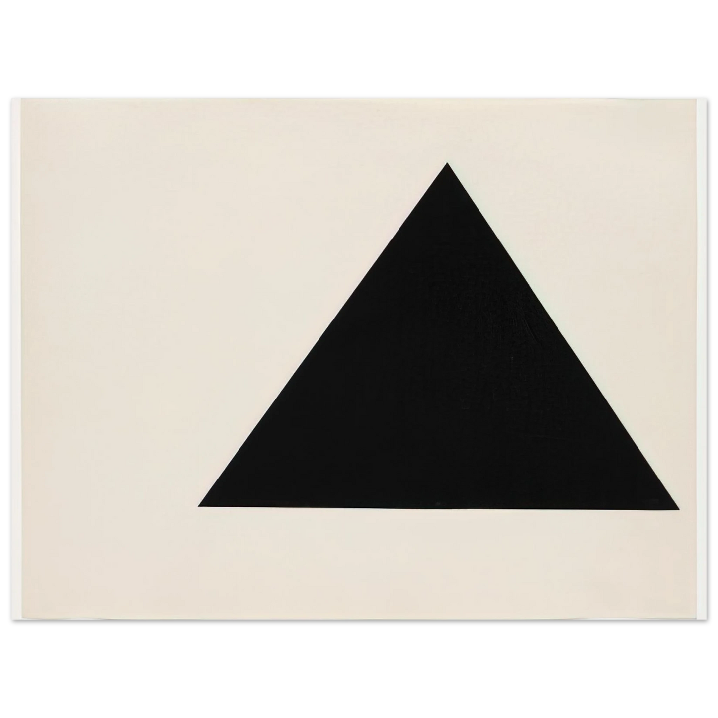 Ellsworth Kelly - Triangle Form  75x100 cm / 30x40inches Fine Art Poster