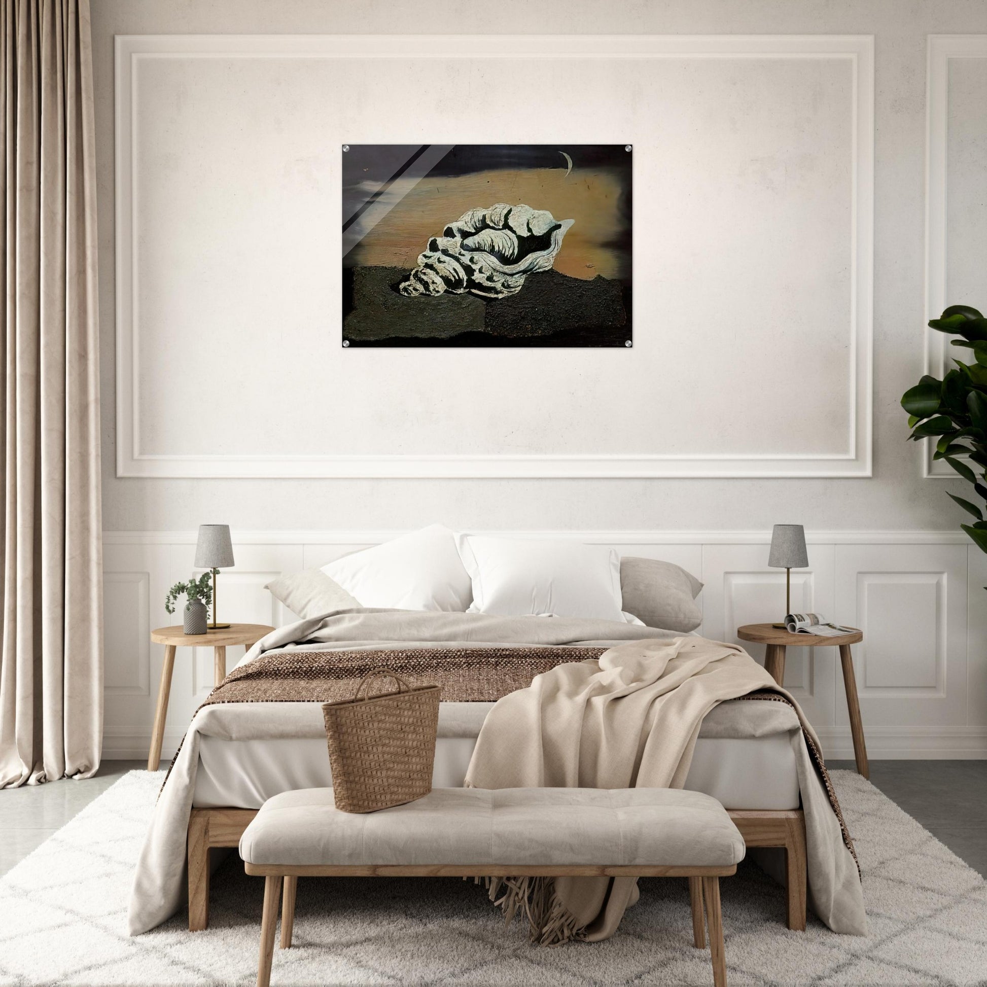 SHELL - Salvador Dali Acrylic Print - 70x100 cm / 28x40″ inches