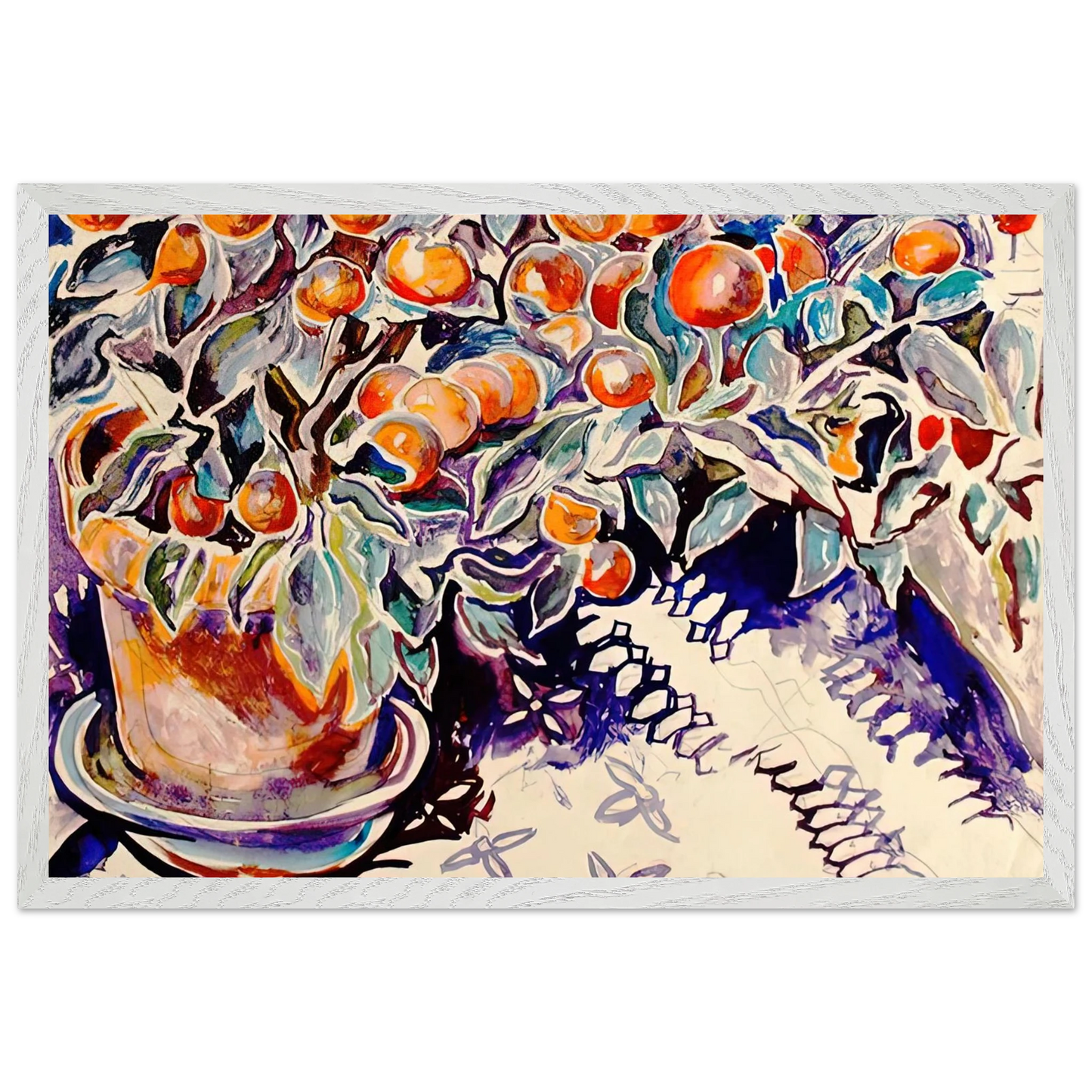 Walter Inglis Anderson - Walter Anderson Wall art - 60x80 cm / 24x32 inches - Premium Wooden Framed Poster With Fine Art Paper-canvas - Wood frame