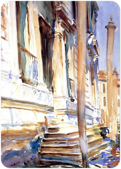 Doorway of a Venetian Palace By John Singer Sargent Pack of 10 Post Cards | John Singer Sargent Post Cards | A6 (10.5 x 14.8 cm) - 4.1 x 5.8 inches