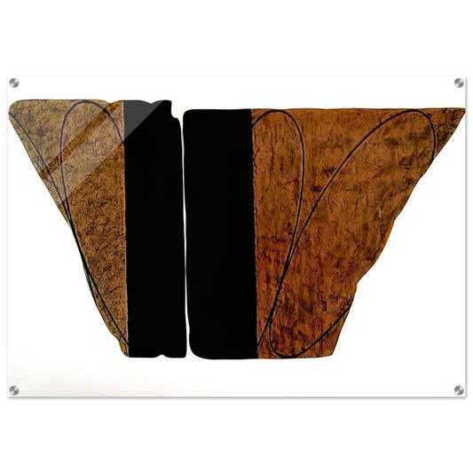 FRAGMENT VIII 2001 - Robert Mangold Acrylic Print - 70x100 cm / 28x40″ inches