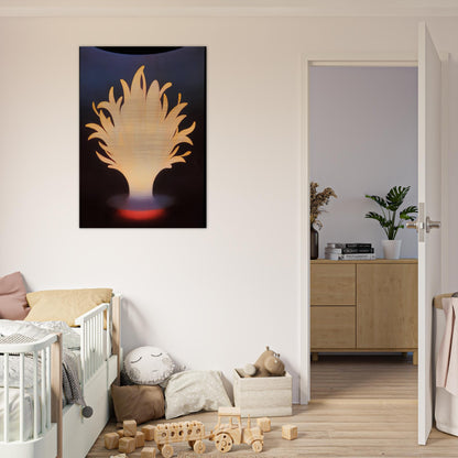 The Voice - 1930 - Agnes Lawrence Pelton Brushed Aluminum Print - 70x100 cm / 28x40 inches | Agnes Lawrence Pelton Aluminum Print | Agnes Lawrence Pelton Prints
