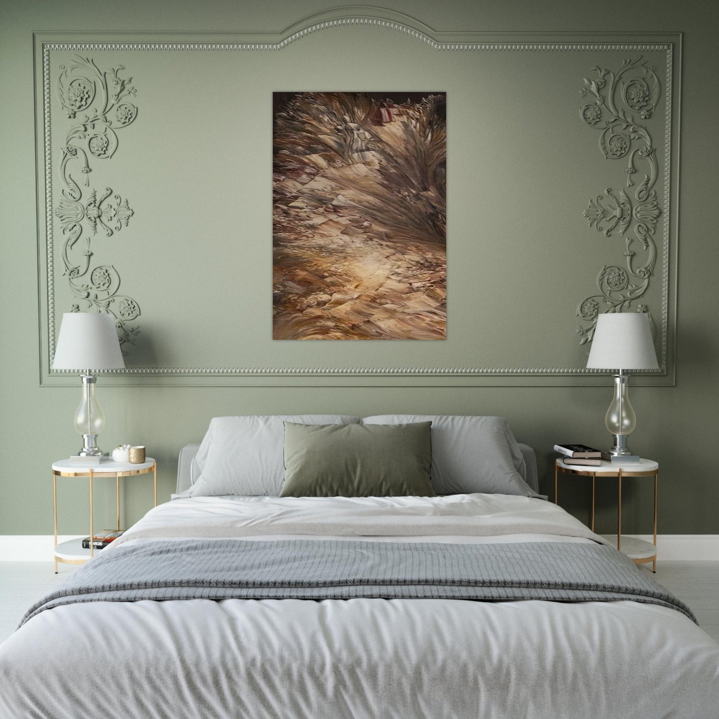 Jay DeFeo/BIG/The Verónica - Jay DeFeo Brushed Aluminum Print - 70x100 cm / 28x40 inches | Jay DeFeo Aluminum Print | Jay DeFeo Prints