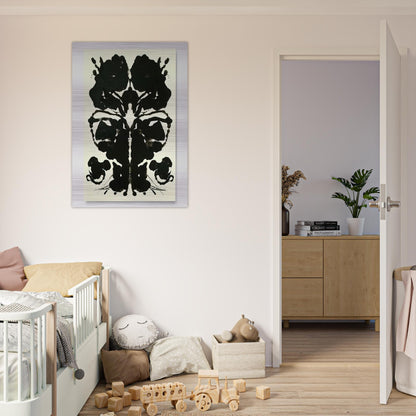 Rorschach - Andy Warhol Brushed Aluminum Print - 70x100 cm / 28x40 inches | Andy Warhol Aluminum Print | Andy Warhol Prints