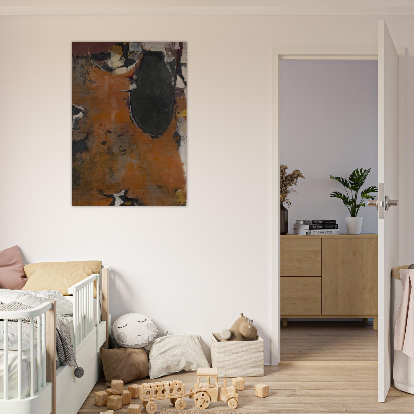 Painting II - Richard Diebenkorn Brushed Aluminum Print - 70x100 cm / 28x40 inches | Richard Diebenkorn Aluminum Print | Richard Diebenkorn Prints