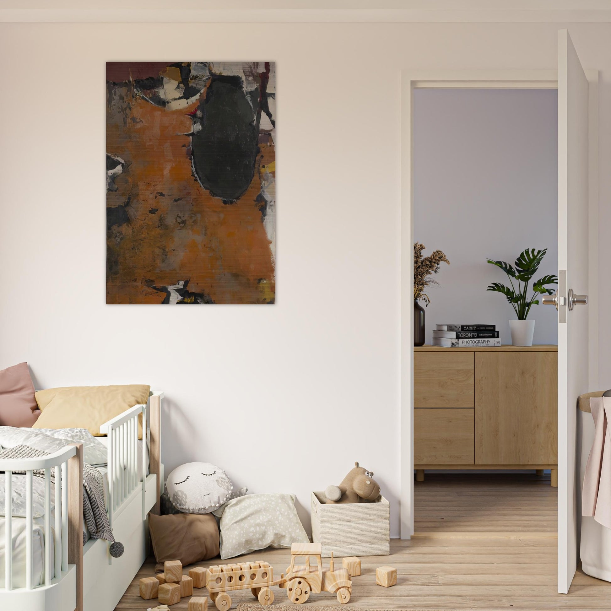 Painting II - Richard Diebenkorn Brushed Aluminum Print - 70x100 cm / 28x40 inches | Richard Diebenkorn Aluminum Print | Richard Diebenkorn Prints
