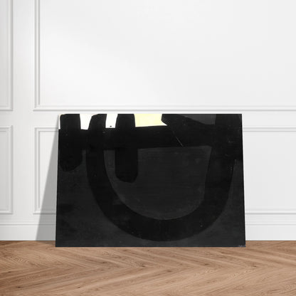 Peinture 8 août 1974 - 1974 - Pierre Soulages Brushed Aluminum Print - 70x100 cm / 28x40 inches | Pierre Soulages Aluminum Print | Pierre Soulages Prints