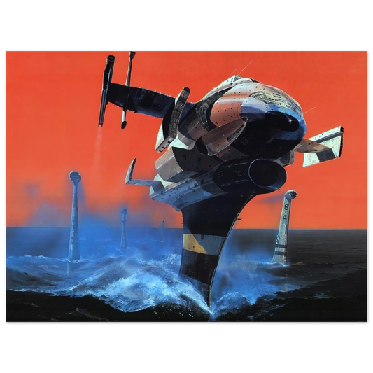 Chris Foss - Chris Foss  75x100 cm / 30x40inches Fine Art Poster