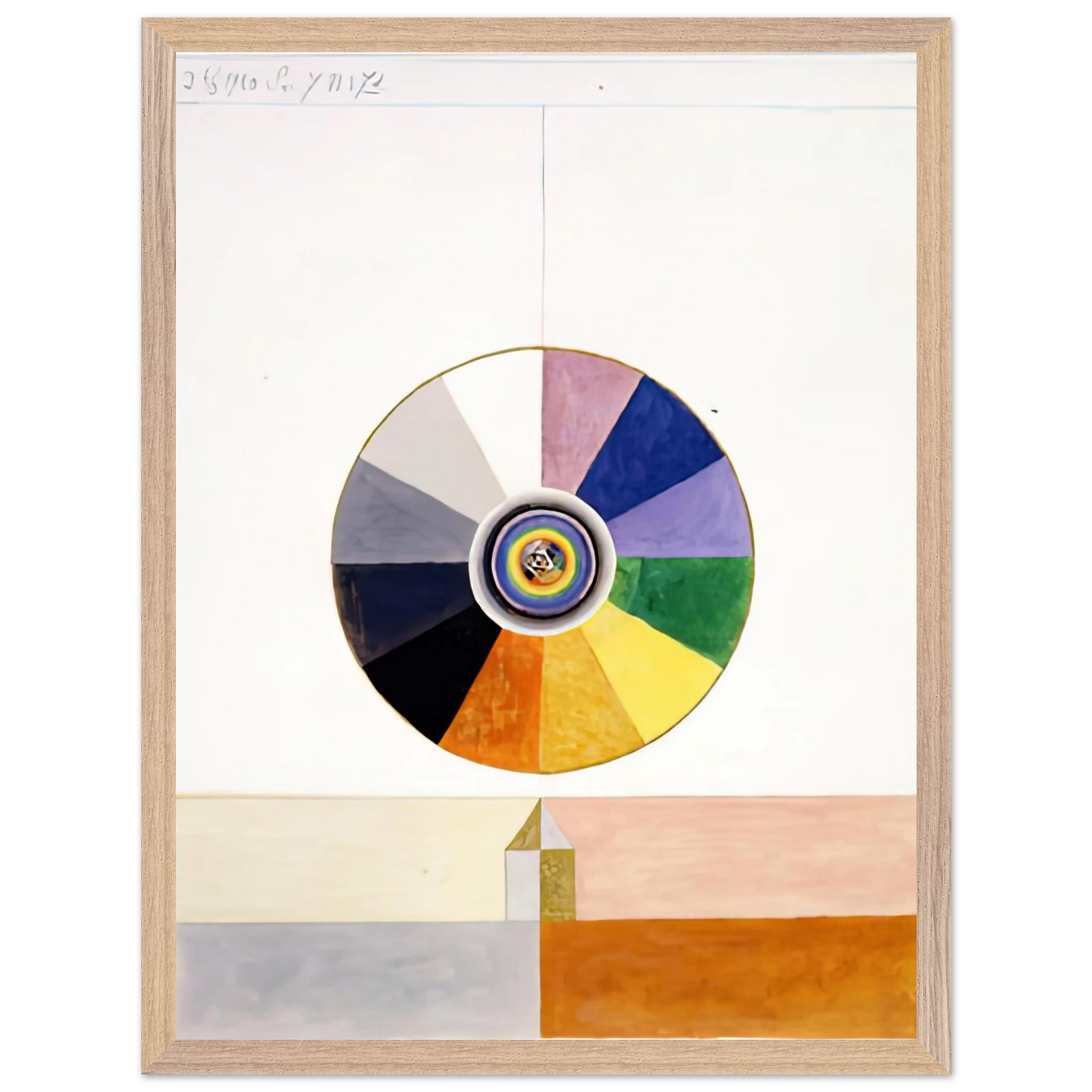 Hilma af Klint - SERIES VII NO 7D 1920 Wall art - 60x80 cm / 24x32 inches - Fine Art Poster-canvas - -