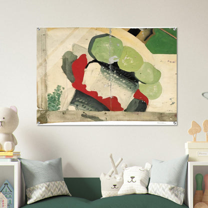 FISCHBR OTCHEN - Sigmar Polke Acrylic Print - 70x100 cm / 28x40″ inches